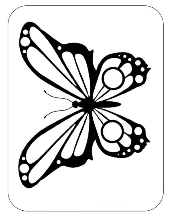 Butterfly. Pussel online