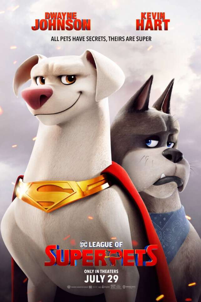 Dc League of Super-Pets filmplakát 2 kirakós online