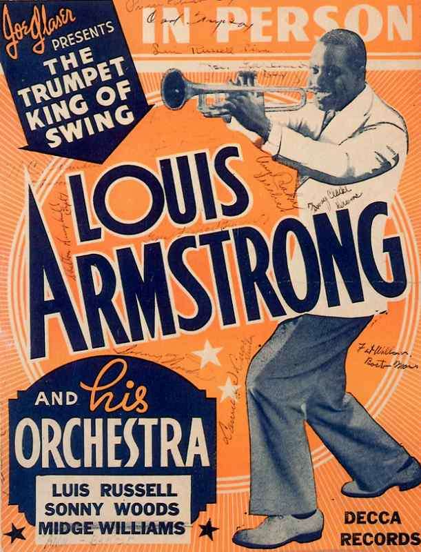 Луи Армстронг пазл онлайн
