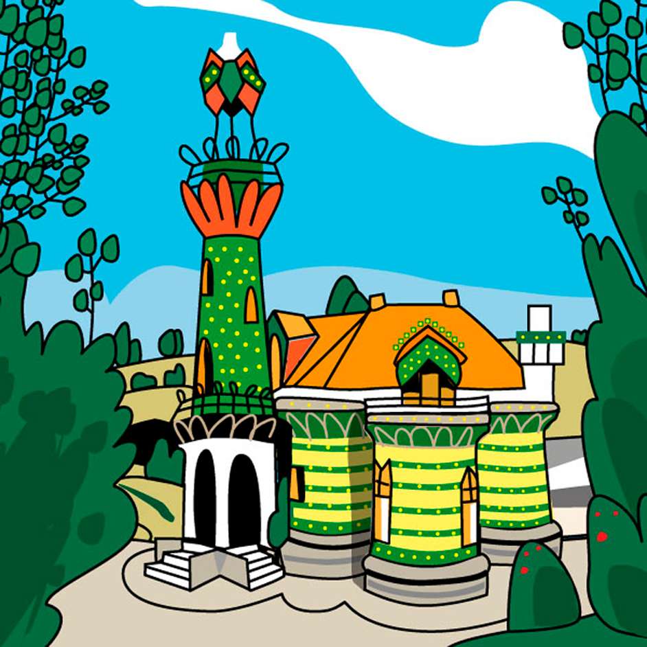 Il capriccio di Gaudí puzzle online