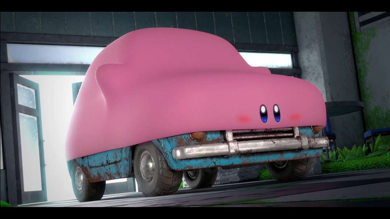 Kirby autó :) online puzzle