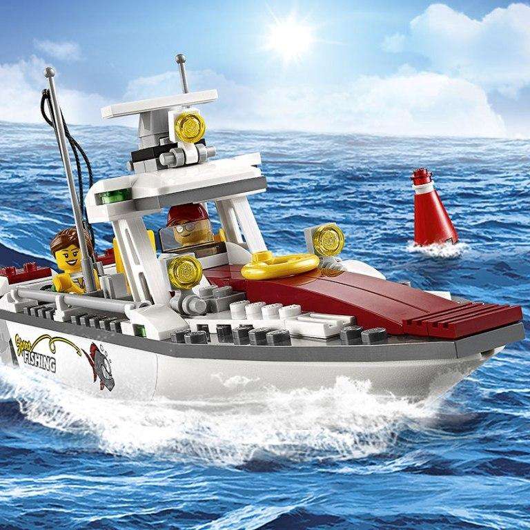 Playmobil - моторна лодка онлайн пъзел