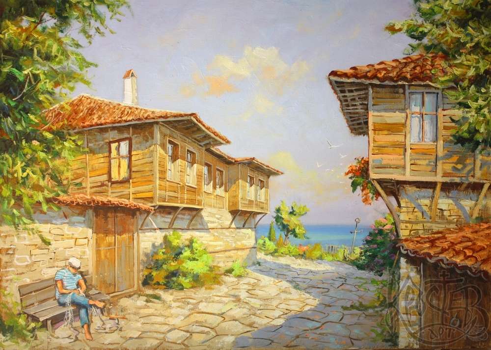 Nachmittag in Nessebar Online-Puzzle