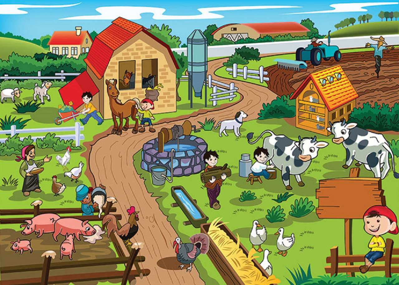 Bauernhof Puzzlespiel online