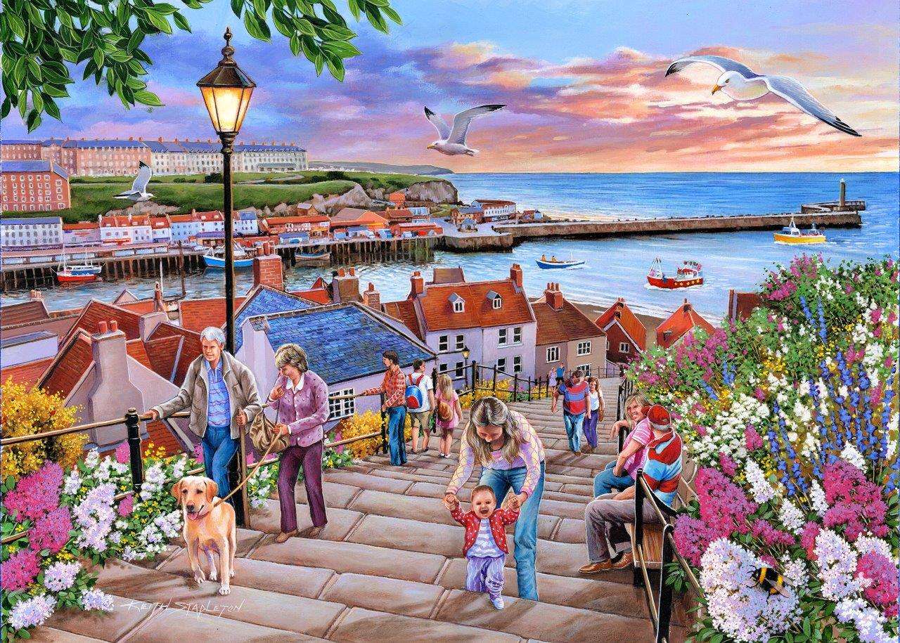 Steps Whitby Online-Puzzle
