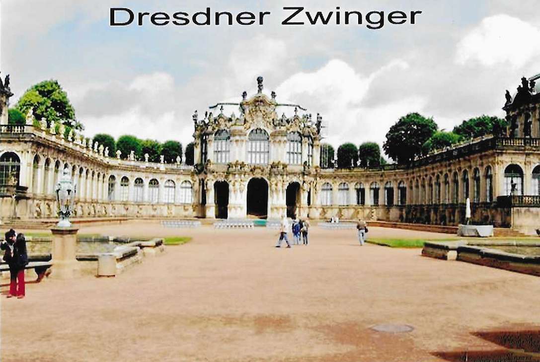Dresde Zwinger puzzle en ligne