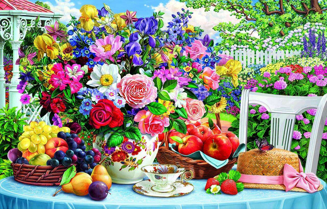 Flori de vară puzzle online
