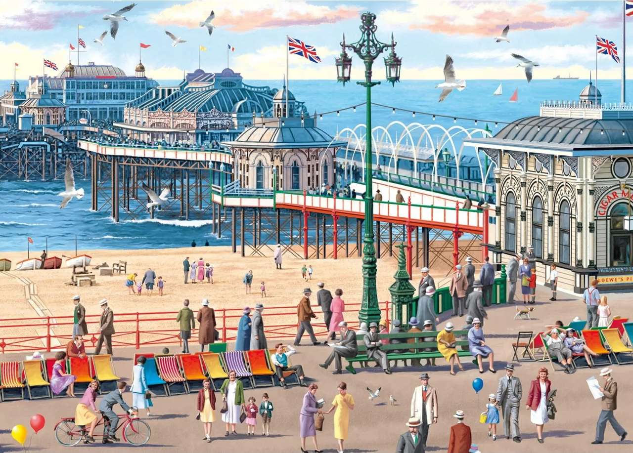 Brighton Pier pussel på nätet