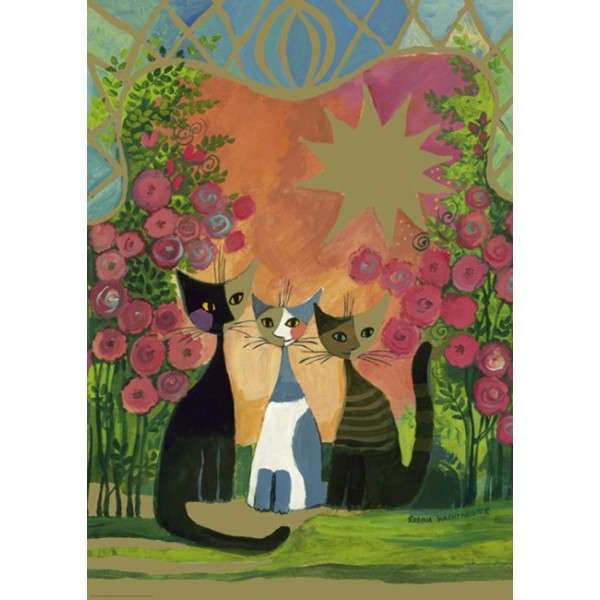 Picture with cats jigsaw puzzle online