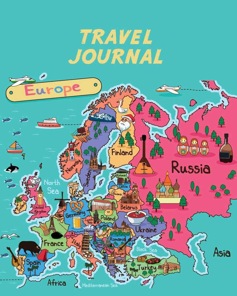 ヨーロッパを旅する ジグソーパズルオンライン