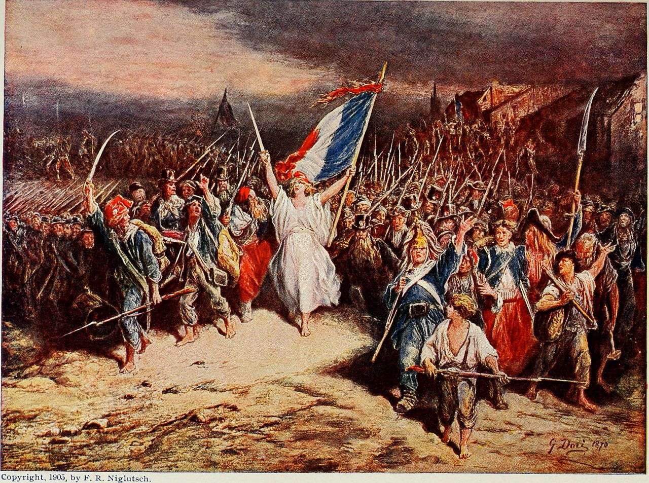 fransk revolution Pussel online