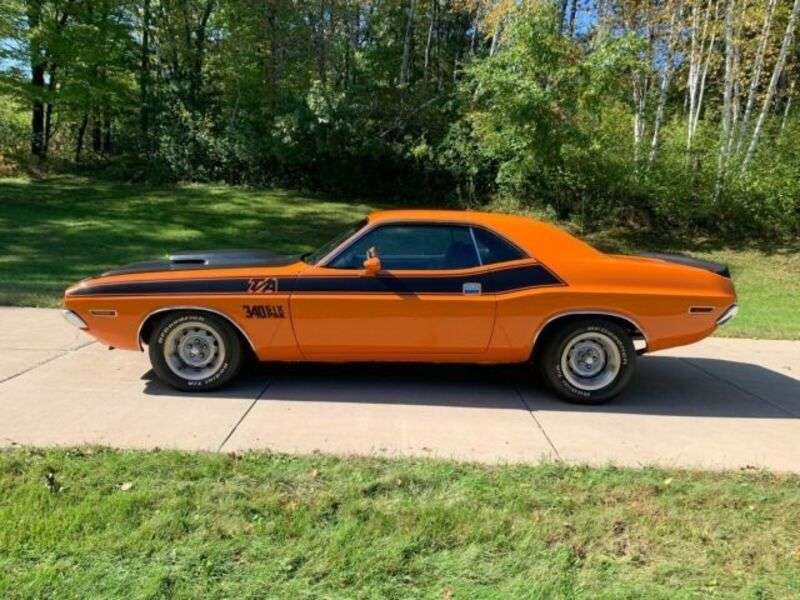Автомобиль Dodge Challenger TA Год 1970 #3 онлайн-пазл