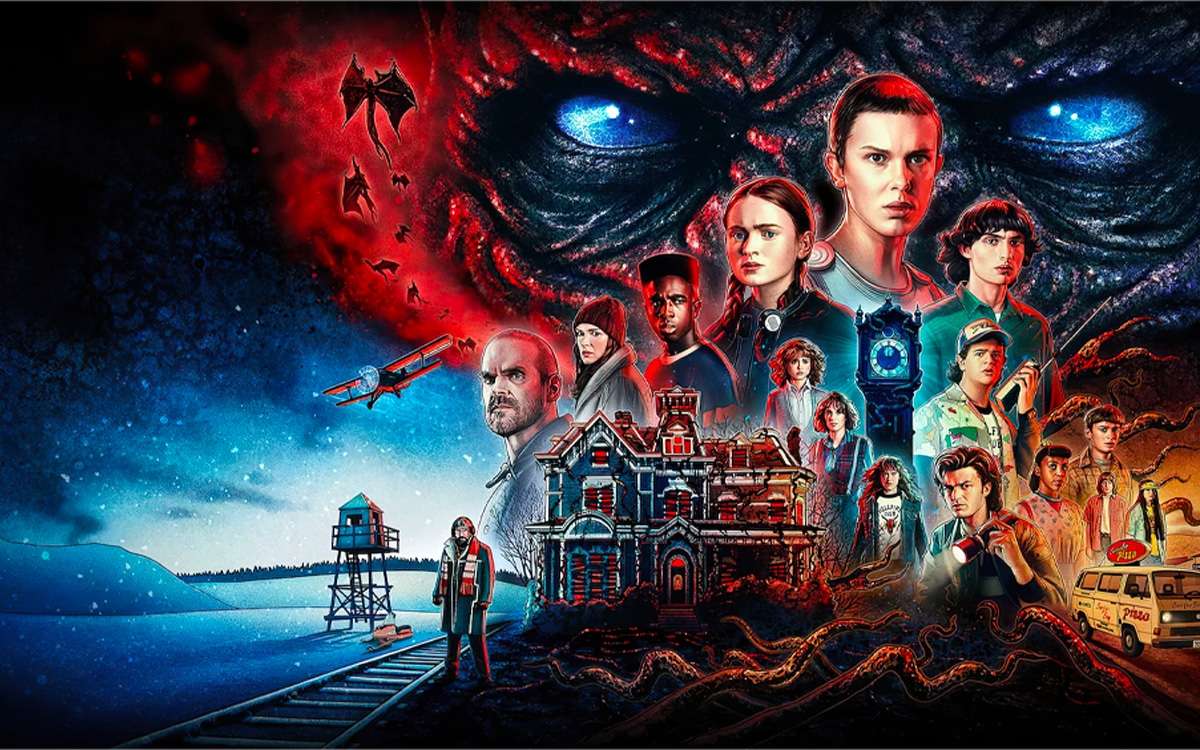 Stranger Things 4 online puzzle