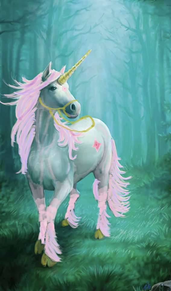 Fantasía de unicornio rompecabezas en línea