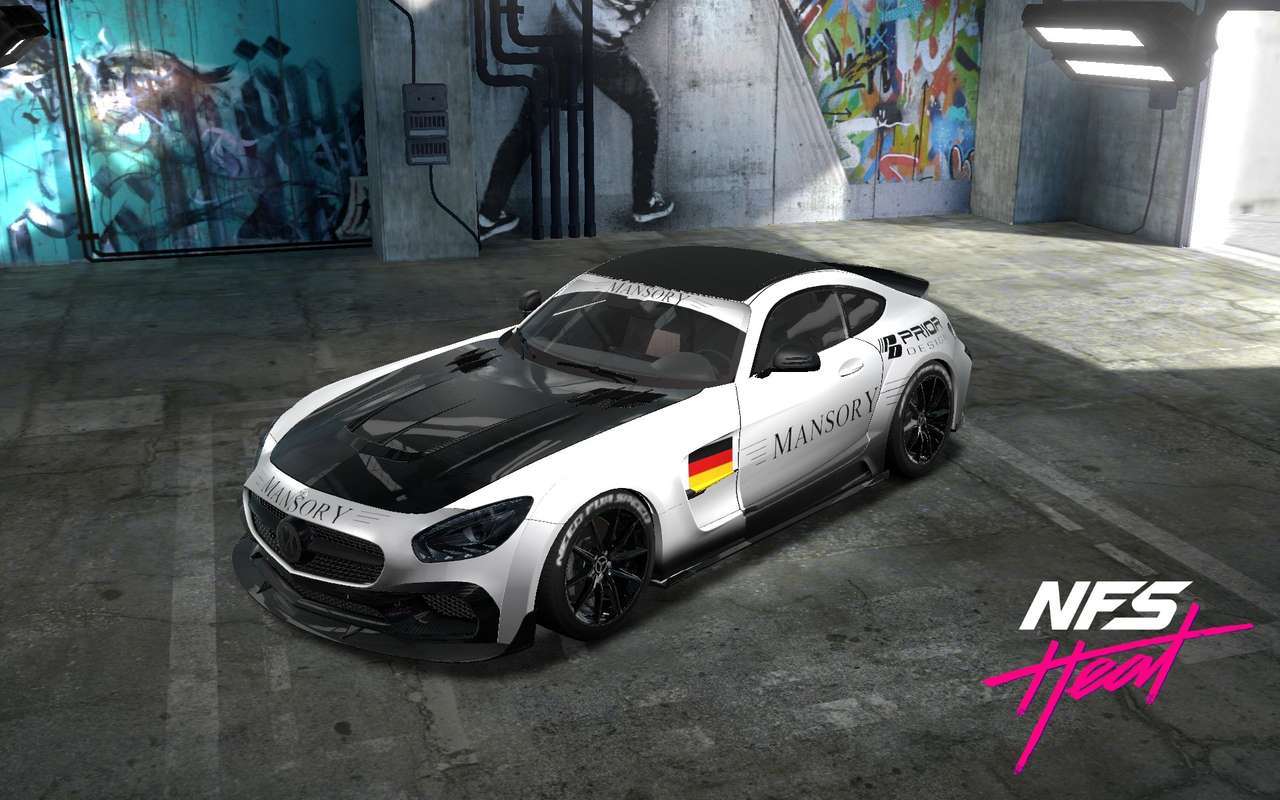 Mercedes Benz AMG GT online puzzle