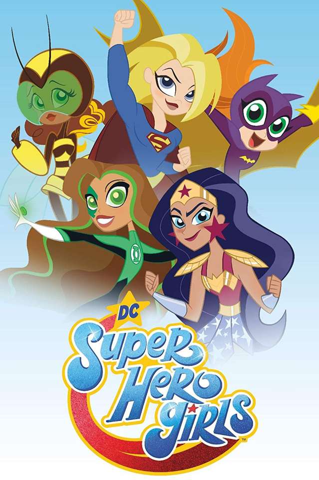 DC Super Hero Girls-Togther пазл онлайн