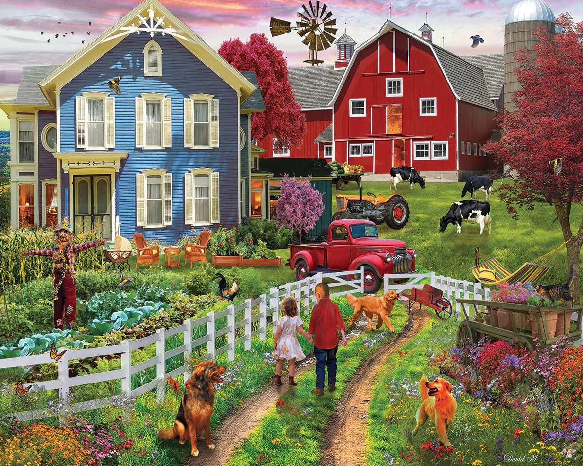 Country Farm Life Puzzlespiel online
