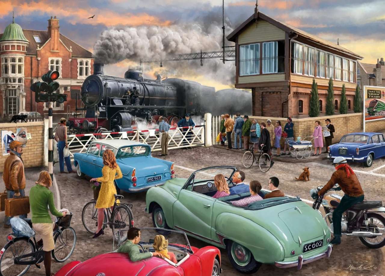 The Level Crossing jigsaw puzzle online