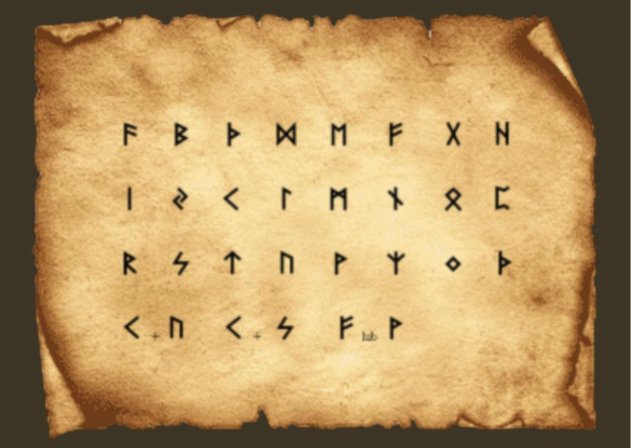 Puzzle cu rune jigsaw puzzle online