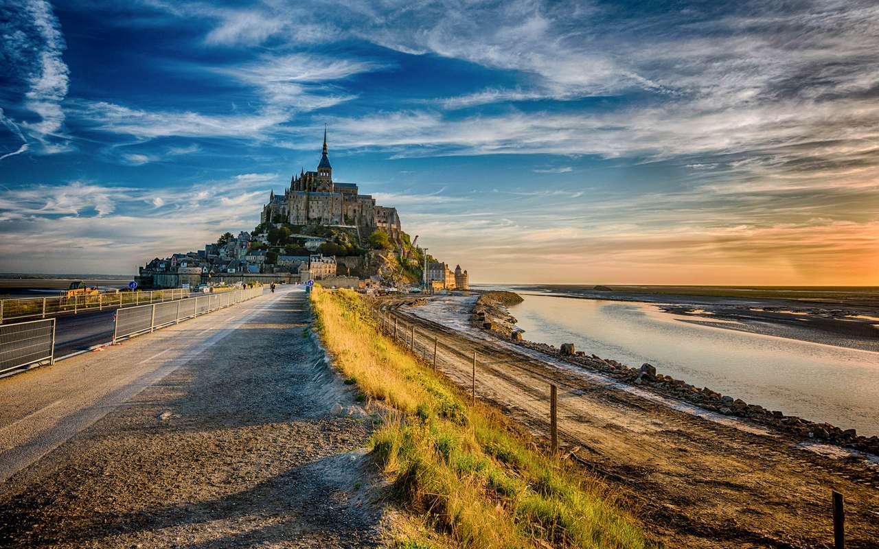 Mont Saint-Michel Island online παζλ