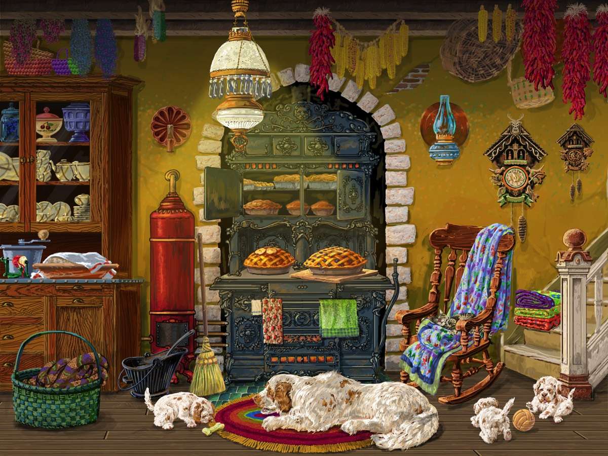 Cozy in the Kitchen online puzzle