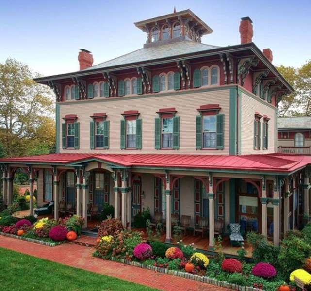 Модерна викторианска къща (120) #283 онлайн пъзел