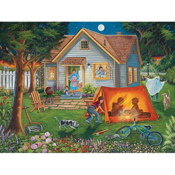 camping in the garden online puzzle