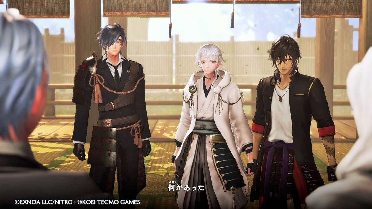 Guerreros Touken Ranbu rompecabezas en línea