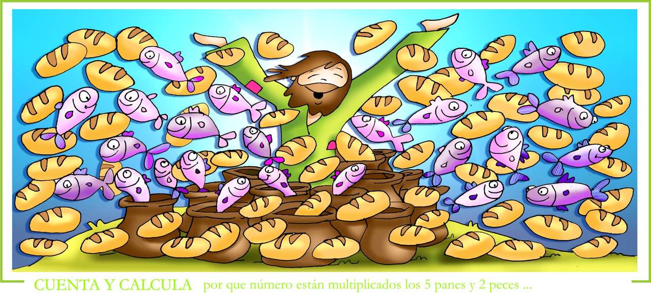 multiplication des poissons puzzle en ligne