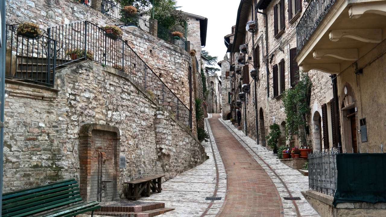 Spello, Provinz Perugia Online-Puzzle