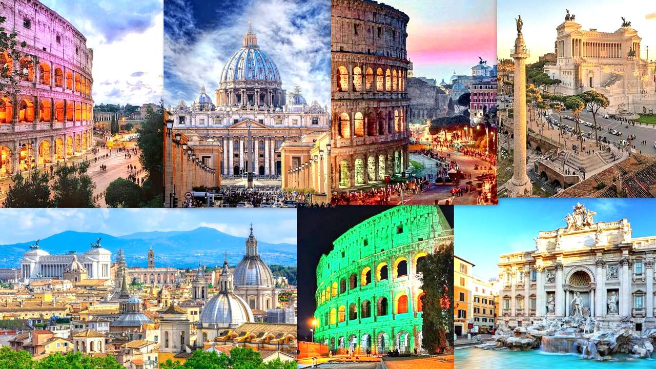 ROME THE CAPITAL OF ITALY jigsaw puzzle online