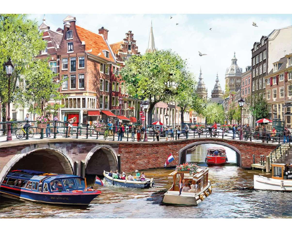 Амстердам онлайн-пазл