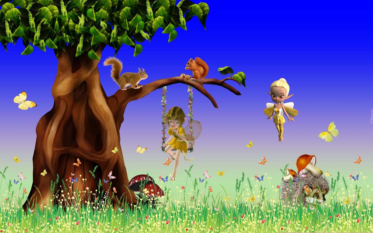 picture from a fairy tale online puzzle