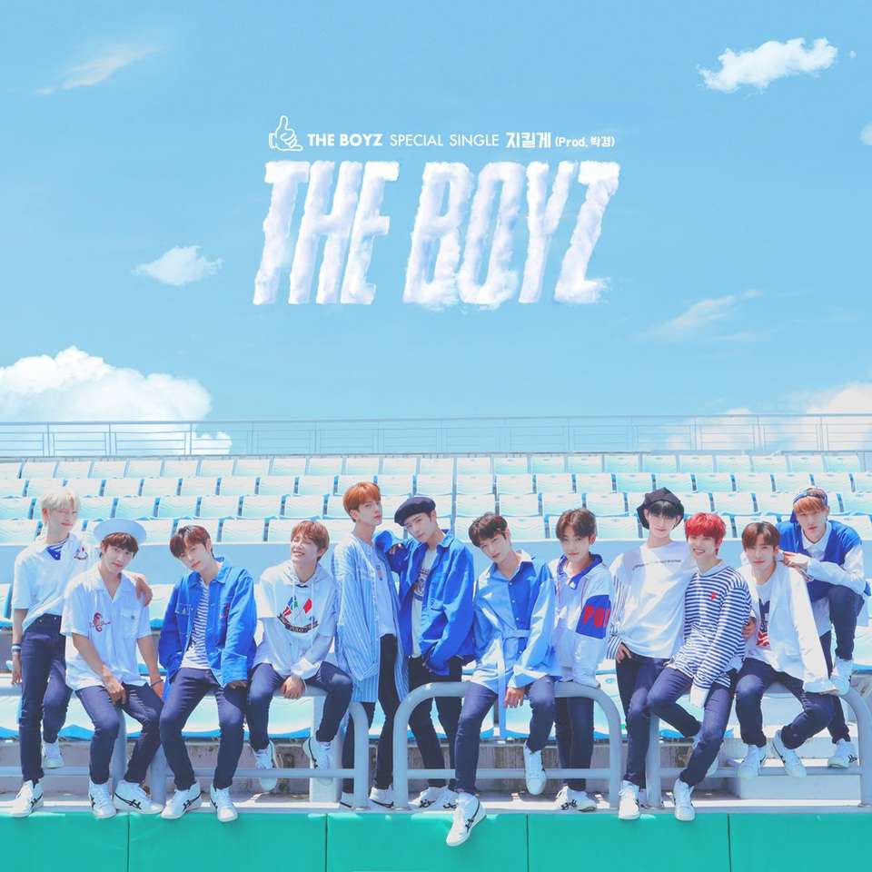Мъжката kpop група The boyz онлайн пъзел