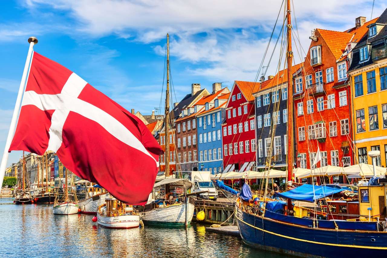 Skandinavischer Staat. Dänemark Puzzlespiel online