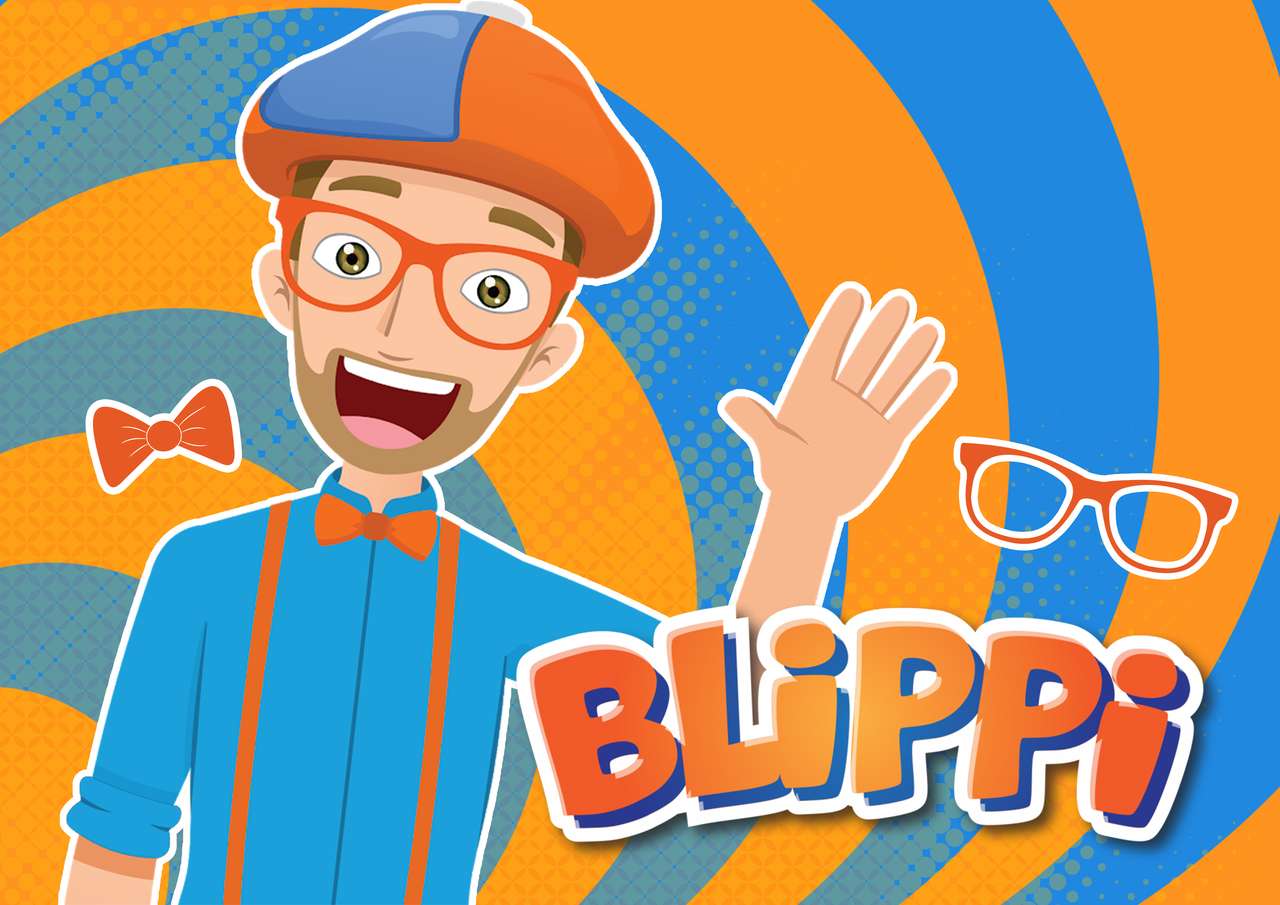 aprenda com blippi puzzle online