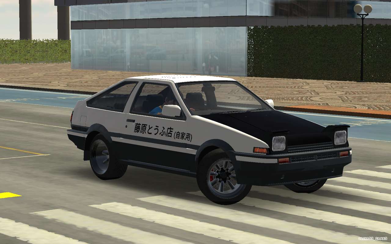 Toyota AE86 правда пазл онлайн