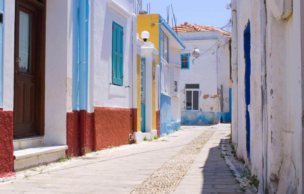 isla griega de Rodas rompecabezas en línea