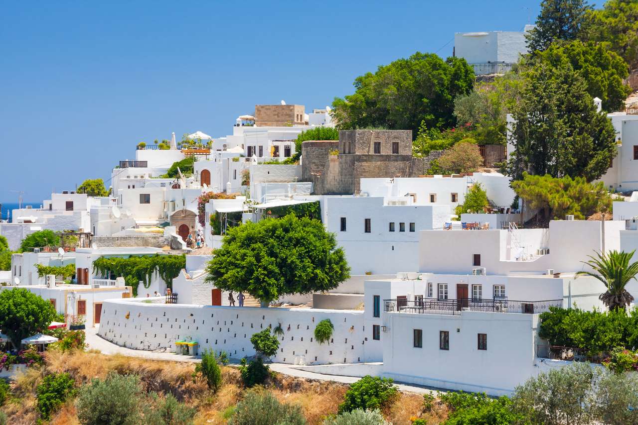Ελληνικό νησί της Ρόδου παζλ online