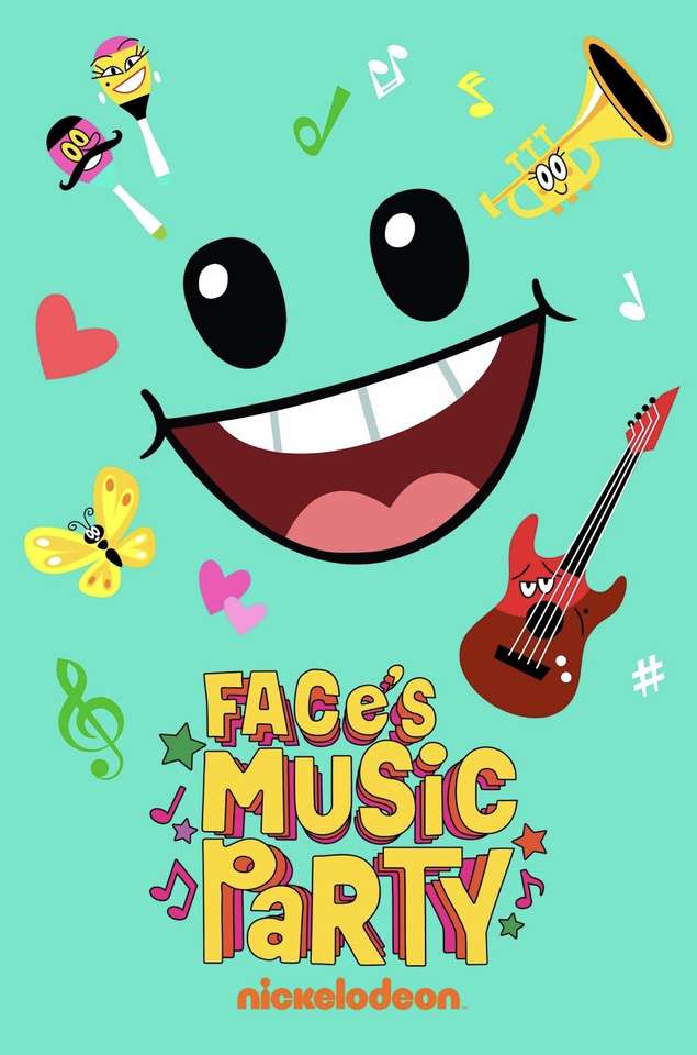 La festa della musica del viso! puzzle online