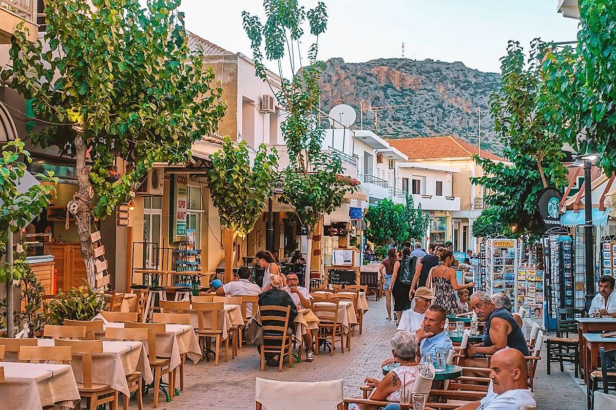 Крит Остров Палеохора пазл онлайн