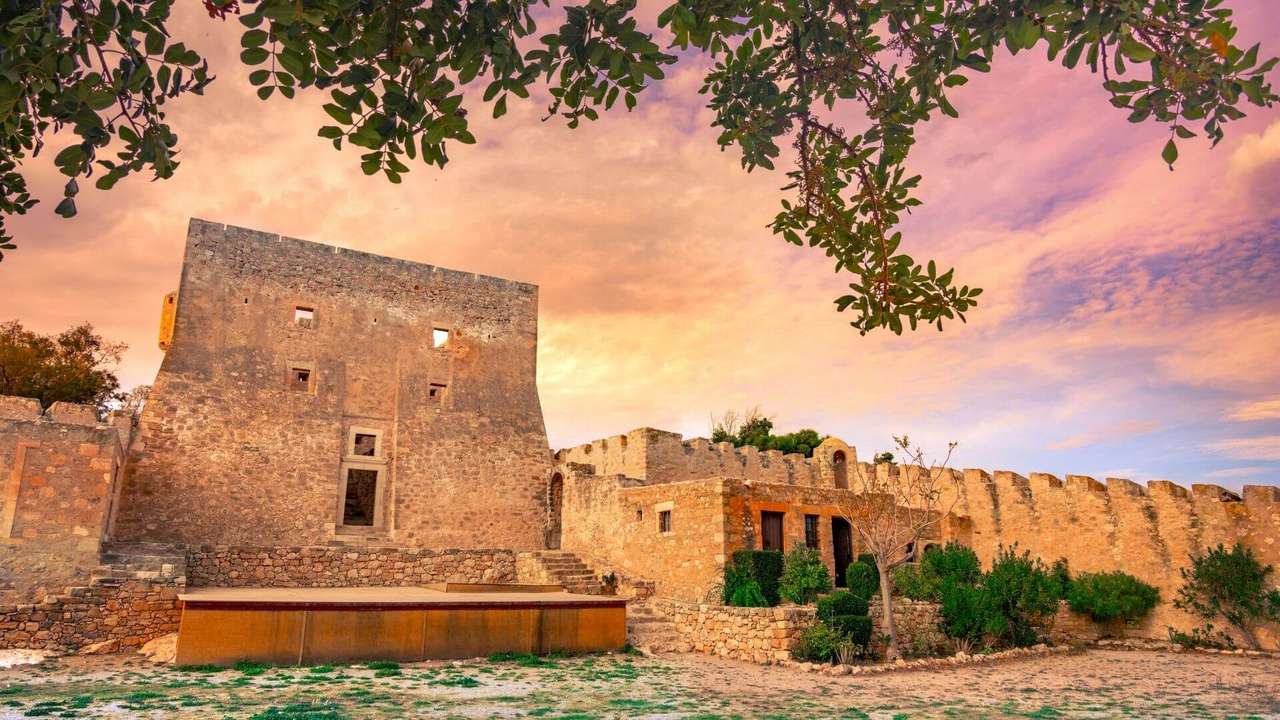 Crete island Sitia castle complex jigsaw puzzle online