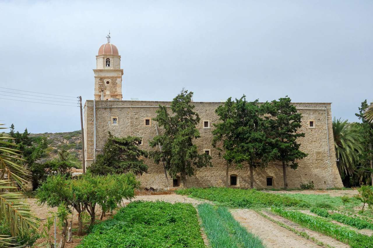 Monasterio de Toplou en la isla de Creta rompecabezas en línea