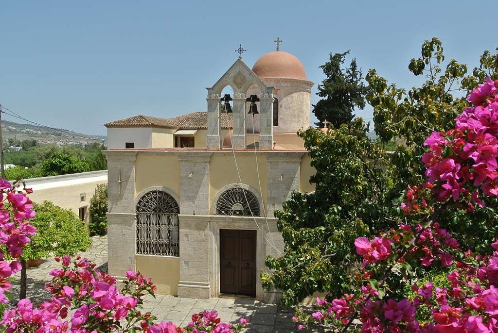 Остров Крит Монастырь Хрисопиги пазл онлайн
