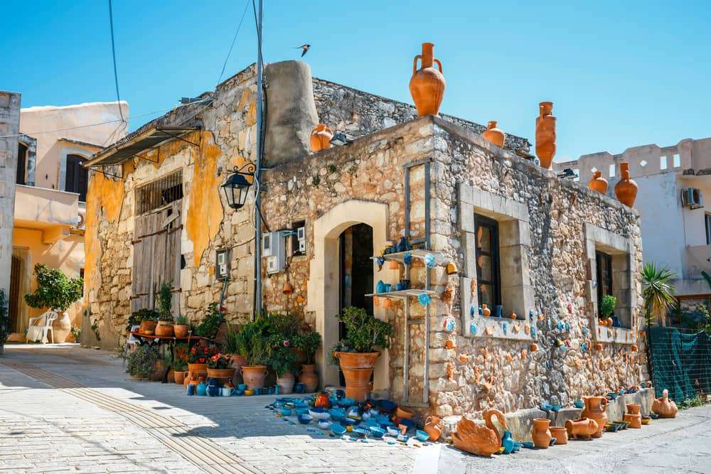 Creta isla de Rethymnon rompecabezas en línea
