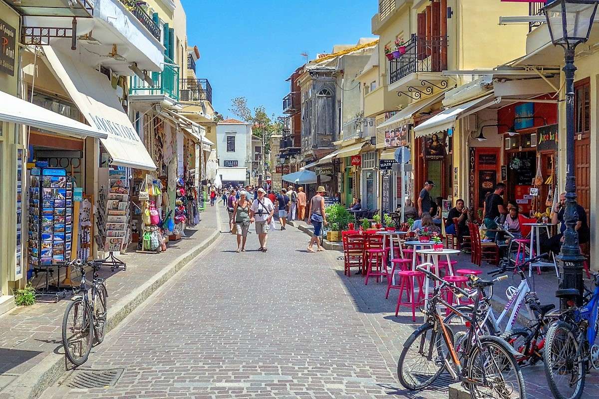 Creta isla de Rethymnon rompecabezas en línea