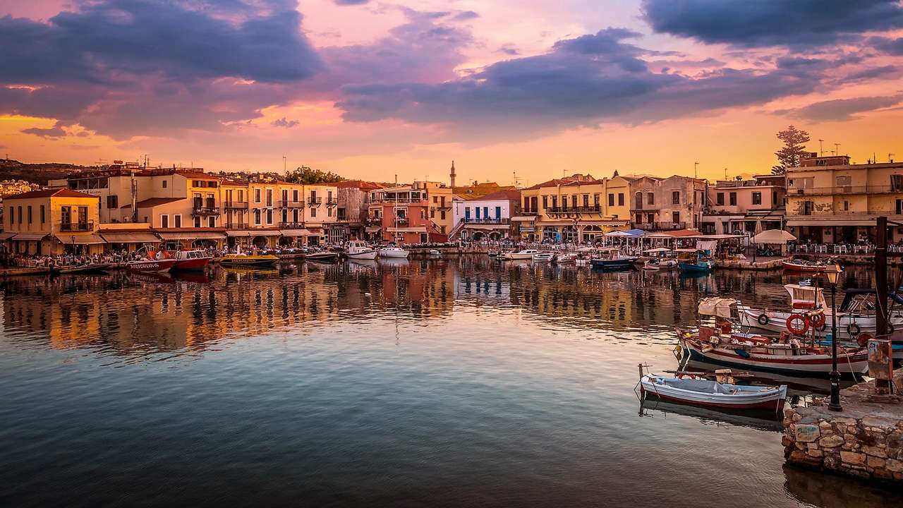 Creta Rethymno isola puzzle online