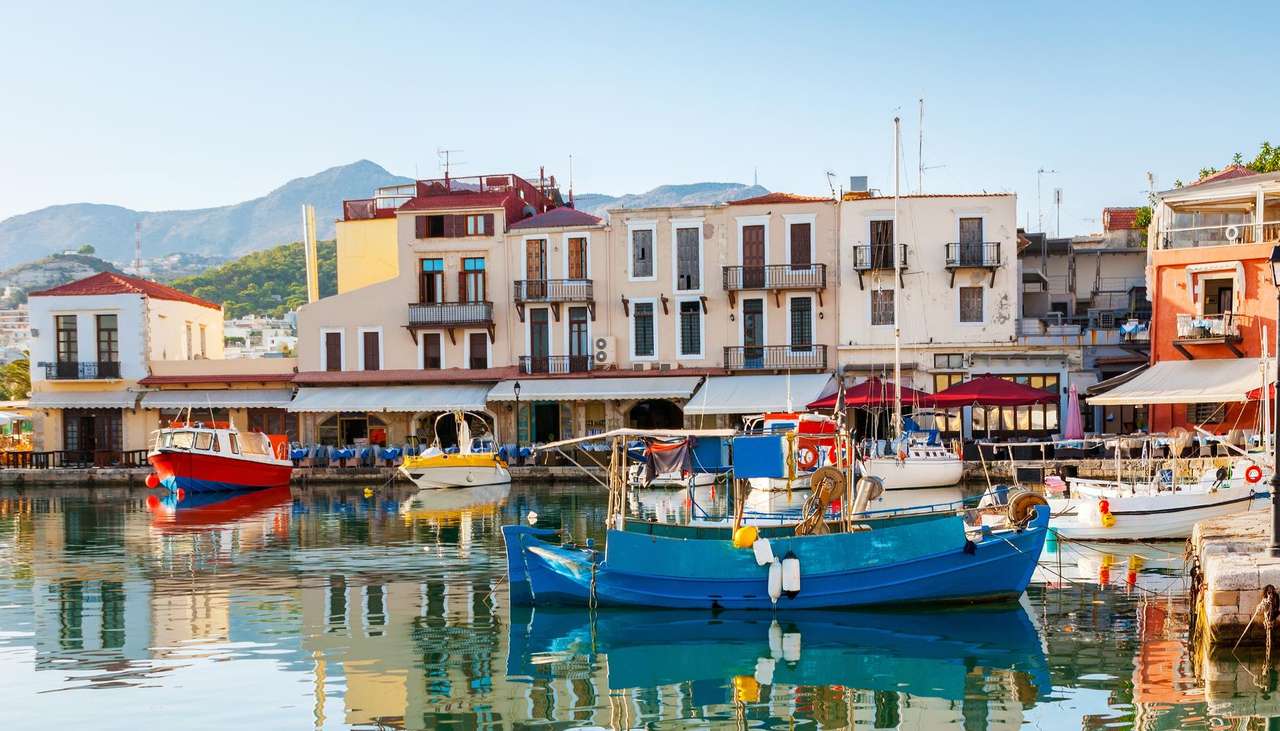 Kreta ön Rethymnon Pussel online