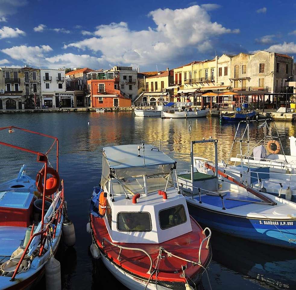 Insel Kreta Rethymnon Puzzlespiel online