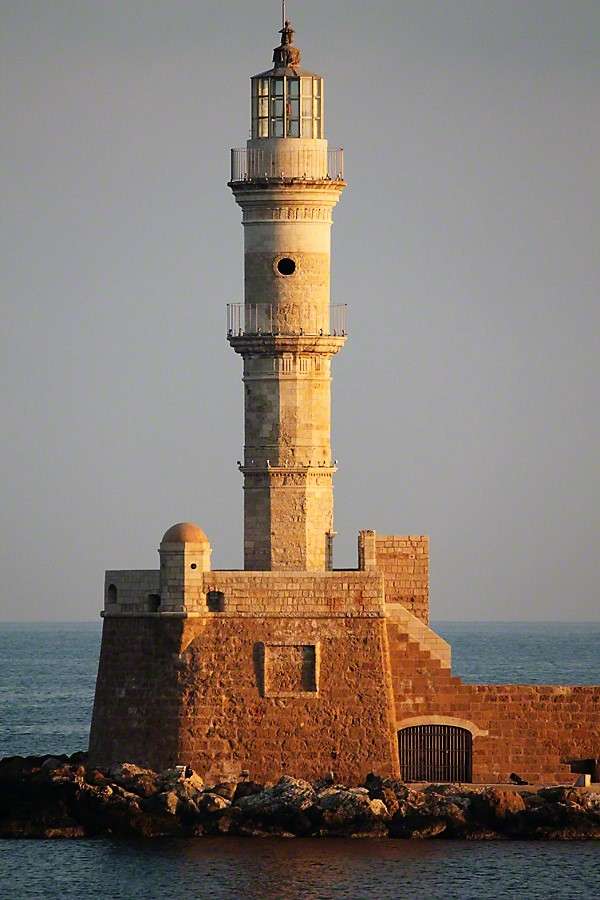 Città portuale di Chania dell'isola di Creta puzzle online